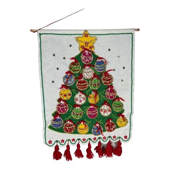 Vintage Holiday Vintage Christmas Tree Advent Calendar Poshmark